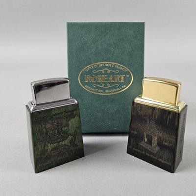 Lot 95 | Zippo Roseart 60 Year Anniversary Table Lighters