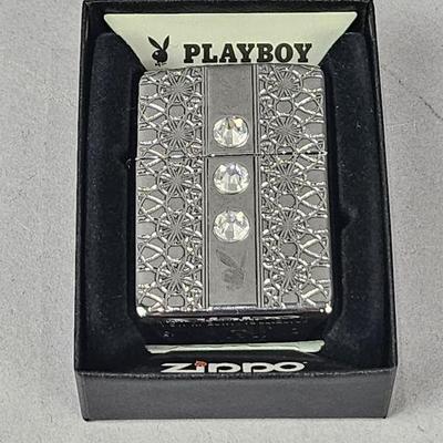 Lot 94 | Zippo Playboy Bunny Swarovski Crystal Lighter
