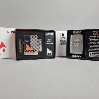 Lot 442 | Zippo 600 & 500 Million Collectible Lighters