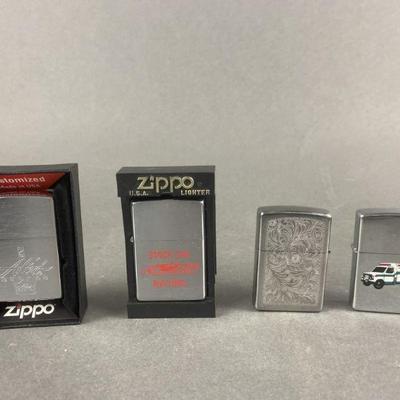 Lot 535 | Stock Car Racing Zippo Lighter & More