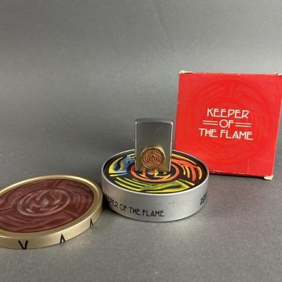 Lot 571 | Zippo Keeper of the Flame Lighter