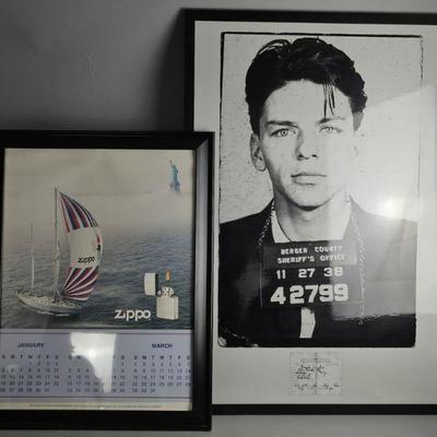 Lot 612 | Frank Sinatra Mug Shot Poster and More