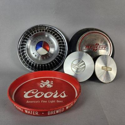 Lot 265 | Decorative Hubcaps Mercury and More