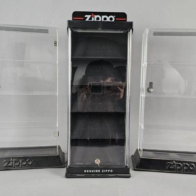 Lot 364 | Zippo Display Cases