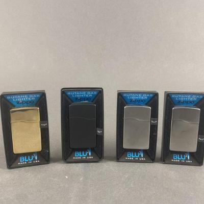 Lot 15 | Collection Of Butane Gas Zippo Lighters