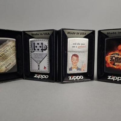 Lot 526 | Zippo Motor Sports & Graphic Lighters