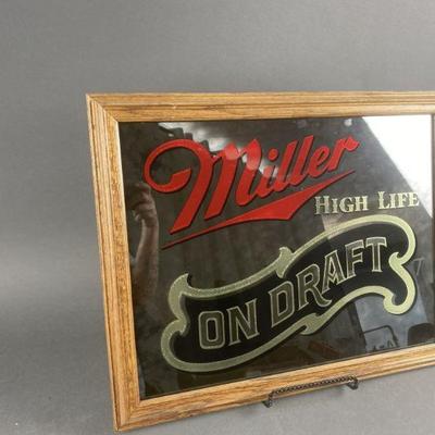 Lot 376 | Vintage Miller High Life Mirror