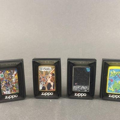 Lot 16 | 4 New Zippo Lighters