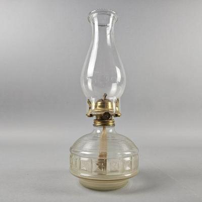 Lot 370 | Vintage Lamp Light Farms Oil Lamp