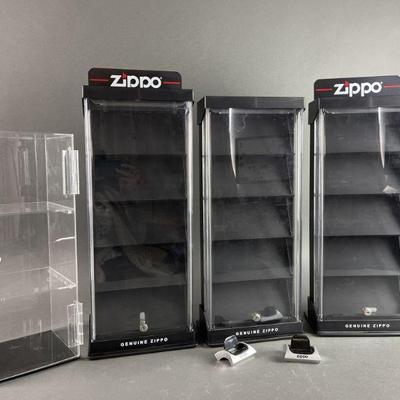 Lot 610 | Zippo Display Items
