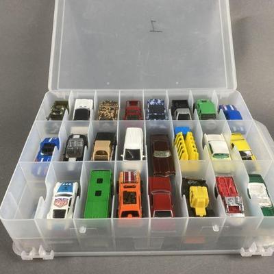 Lot 126 | 47 Hot Wheels/ Matchbox Cars With Case
