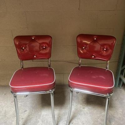 Lot 338 | 2 Retro Dining Chairs