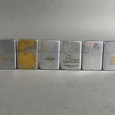 Lot 394 | 6 Early Zippo Lighters