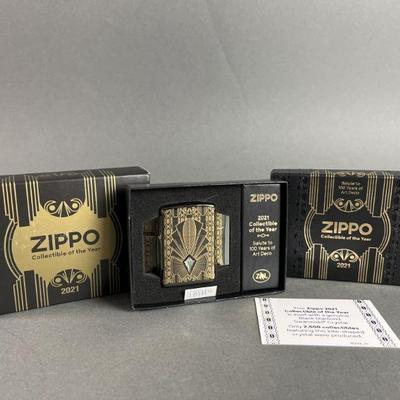 Lot 77 | Zippo COY 2021 Art Deco Lighter