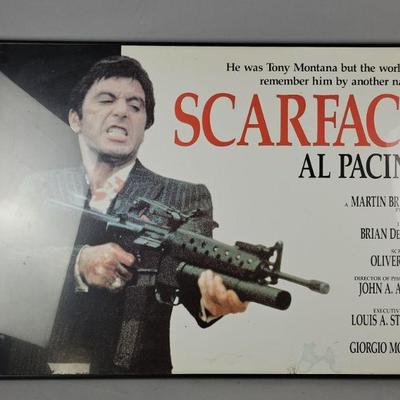 Lot 603 | Framed Scarface Poster
