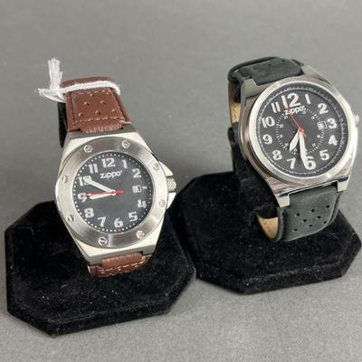Lot 4j | 2 Zippo Watches