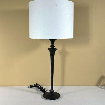 MANNER OF DIEGO GIOCOMETTI LAMP | Beautiful table lamp. - w. 13 x h. 30 in (Over shade)

