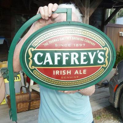Irish ale exterior signage