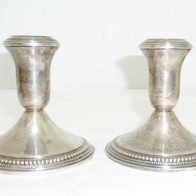 Sterling Silver candle sticks