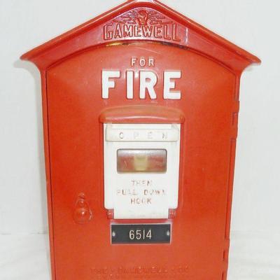 Gamewell fire alarm box