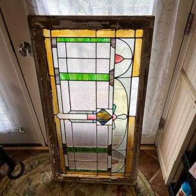 Large Stained Glass Window, needs work