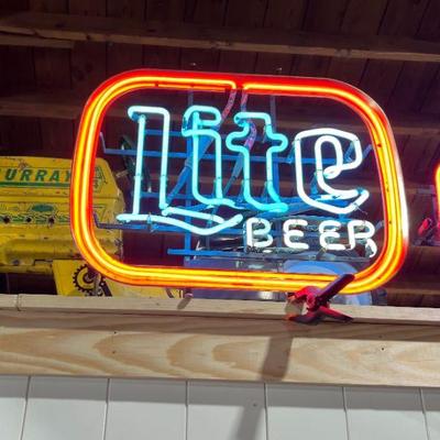 Neon Beer signs