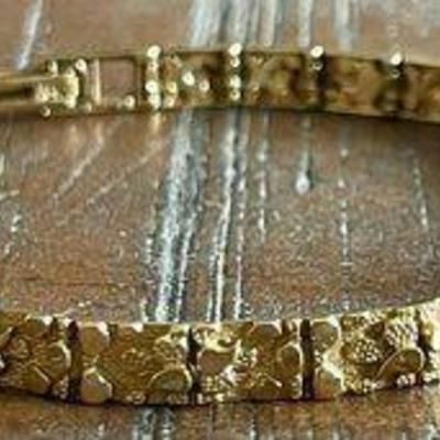 10K Gold 7.5 Inch 5.5mm Bracelet - Total Weight 8.81 Grams W Current GIA Appraisal