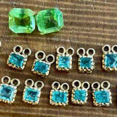 Loose Emeralds, Emerald Bracelet Pieces