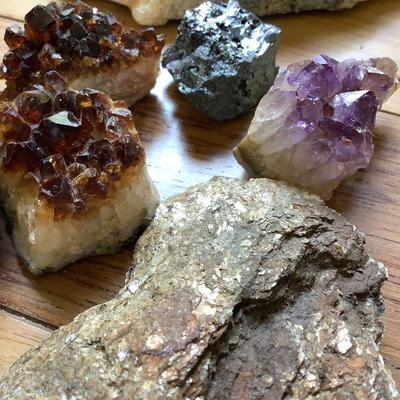 Smokey quartz, amethyst and. more