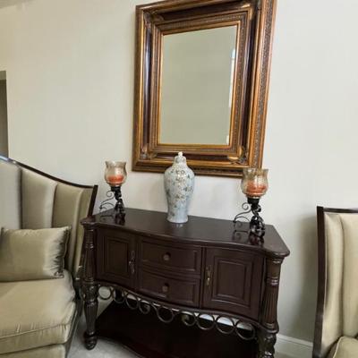 Majestic Wall Mirror and Bar Cabinet