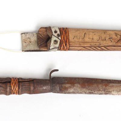 Filipino Knife w/ Sheath