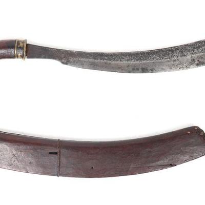 Indonesian or Moro sword w/ Scabbard