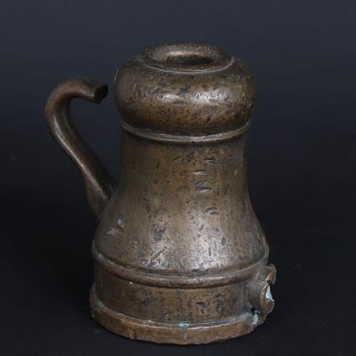 Destructed Spanish "Thunder Mug" Mortar Cannon, circa 1700's