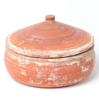 Ancient Clay Terra Chiara Cooking Vessel