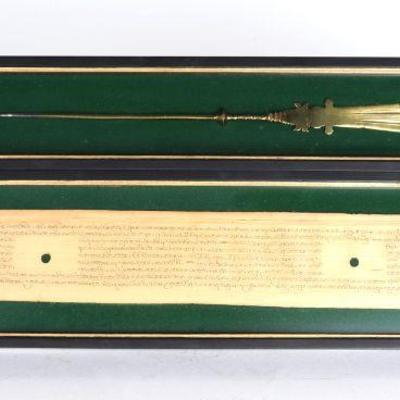 Cased Brass Indonesian Quill