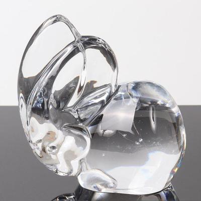 Orrefors Olle Alberius Swedish Glass Bunny