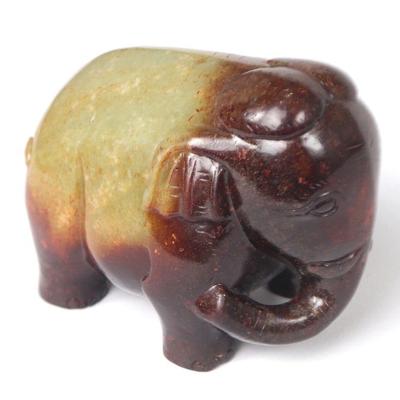 Chinese Elephant Carving, Late Qing Dynasty 1644-1912