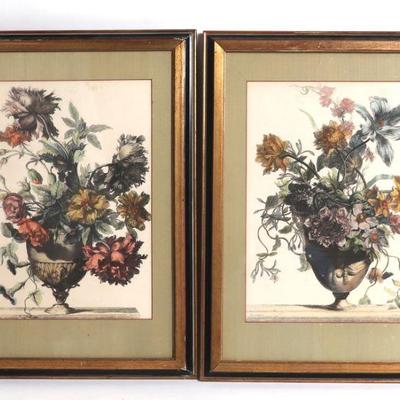 Beautifully Framed Botanical Engravings, After Jean Baptiste