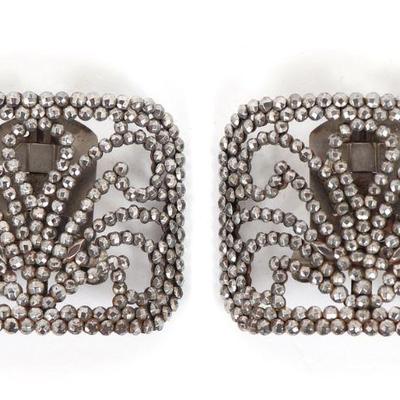 Pair of French "Boucles de Chaussures" Shoe Buckles