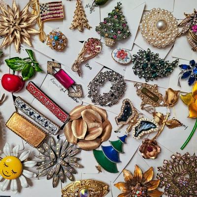 Vintage costume jewelry, more to be added