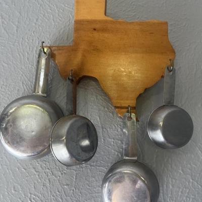 State of Texas Shape Wall Measuring Cup Holder