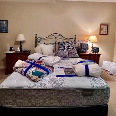 Queen Bed and Dream Haven Mattress
