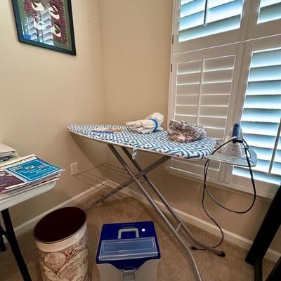 Extra wide ironing board 