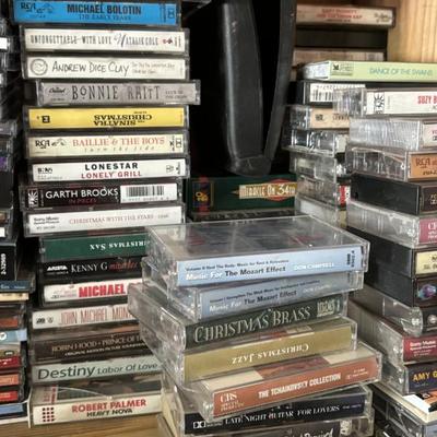 misc cassette tapes by various artists