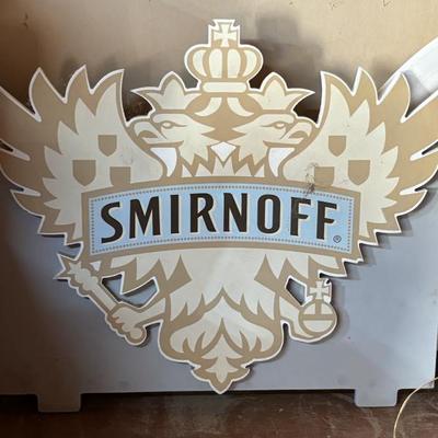 Smirnoff sign
