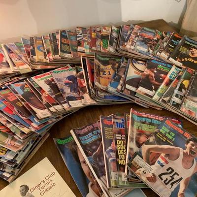 Large lot of Sports Illustrated magazines