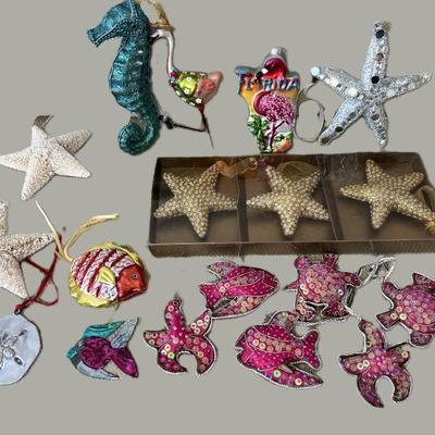 Under The Sea Ornament Collection