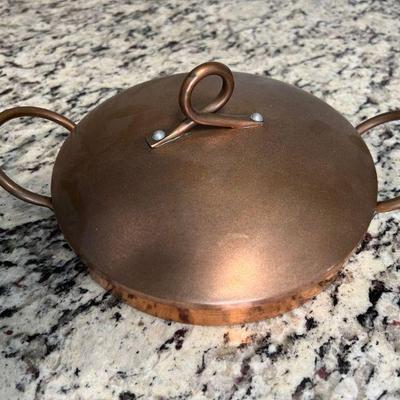 Copper Lidded Pot