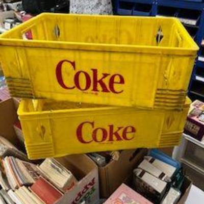 Plastic Coke Crates