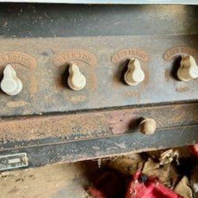 Old Hotpoint Stove 